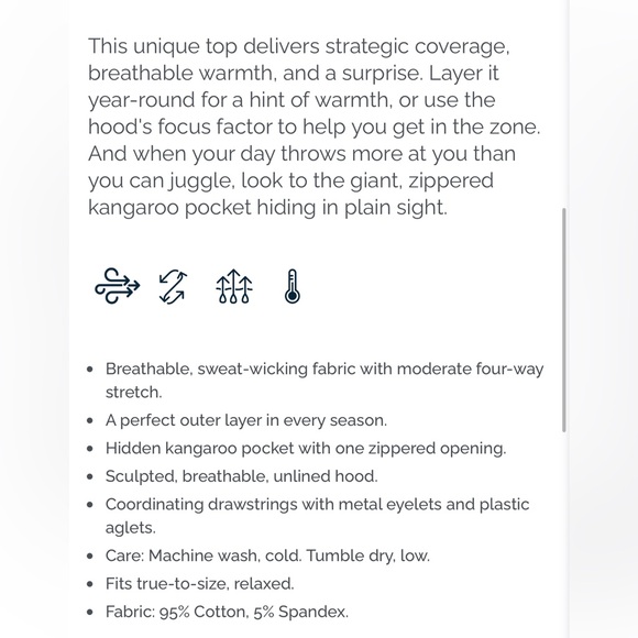 ZYIA Women’s NWT Fighter Sleeveless Hoodie White XL - Picture 10 of 10